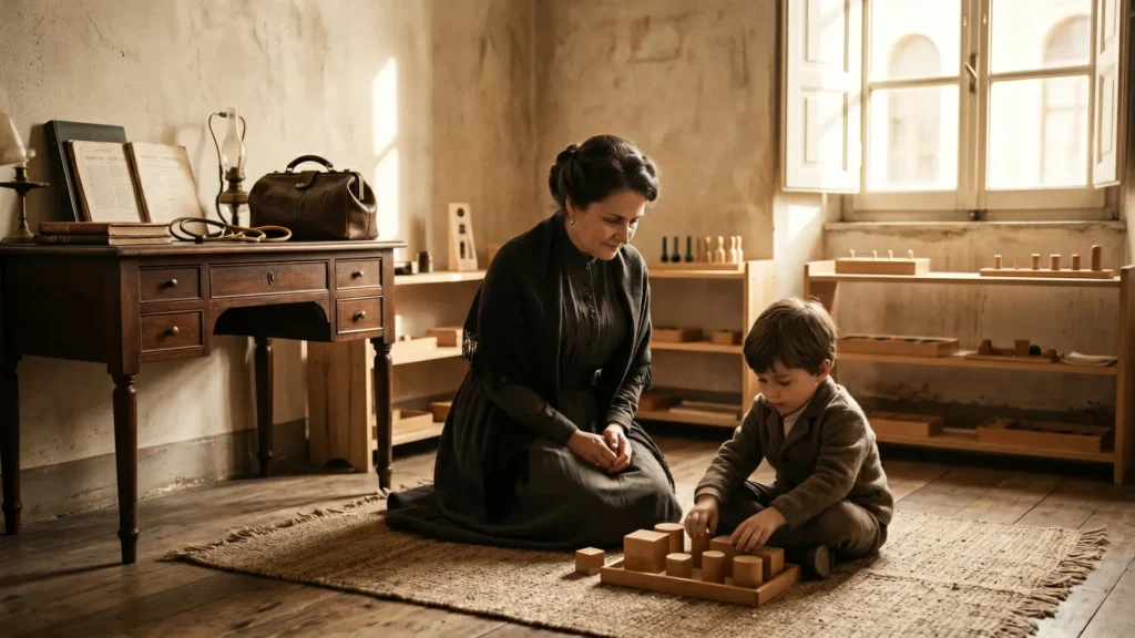 do estetoscópio ao ambiente preparado - a jornada científica de maria montessori por claudia menezes