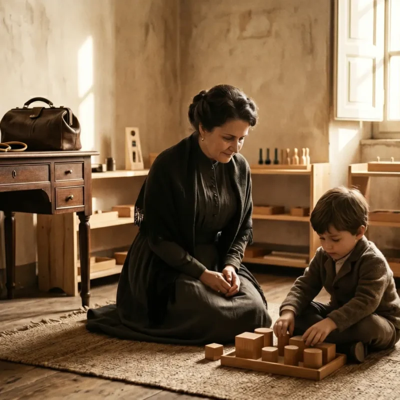 do estetoscópio ao ambiente preparado - a jornada científica de maria montessori por claudia menezes